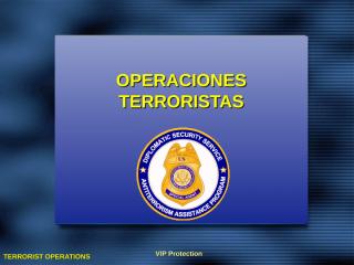 LA Spanish Lesson 05 - Terrorist Operations.ppt