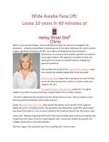 Wide Awake Face Lift - Loose 10 years in 60 minutes at Harley Street Skin Clinic London.pdf
